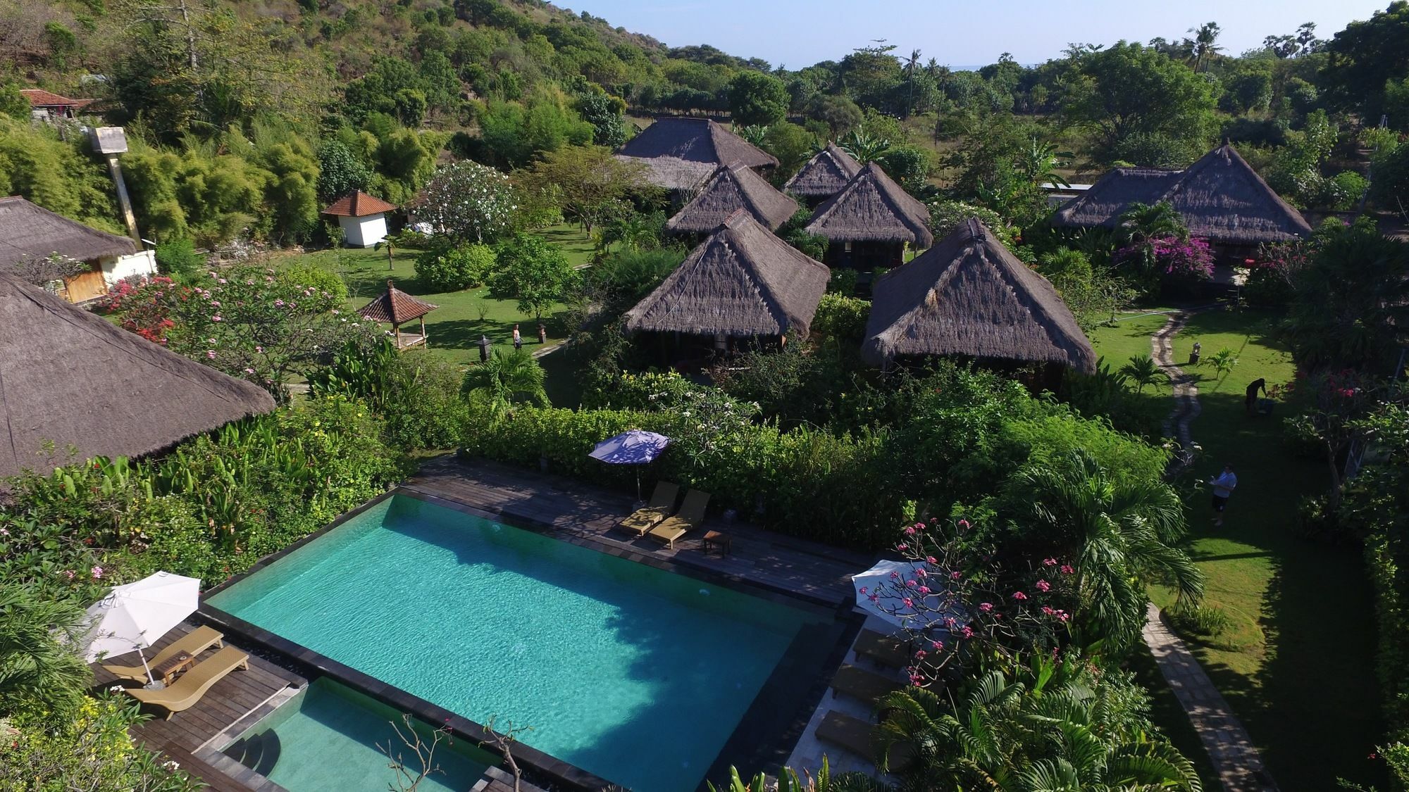 Sunia Loka Bungalows & Dive Center Pemuteran Exterior foto
